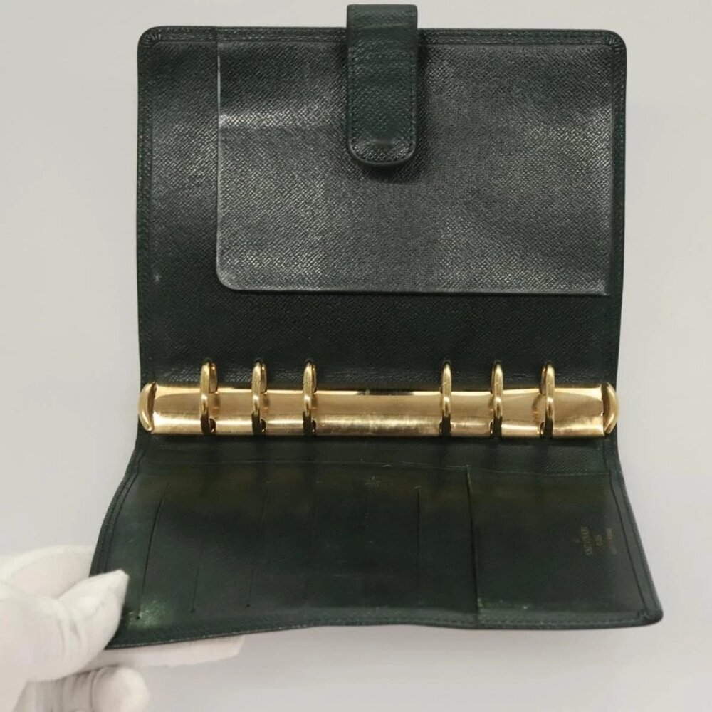 LOUIS VUITTON Taiga Agenda MM Day Planner Cover Epicea - Picture 9 of 16